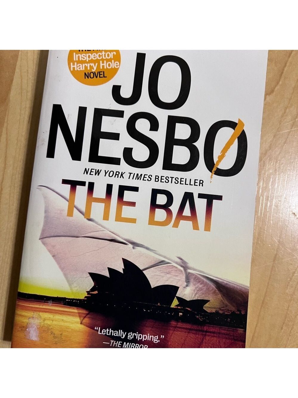 Jo Nesbø THE BAT Paperback Novel - White & Orange Cover